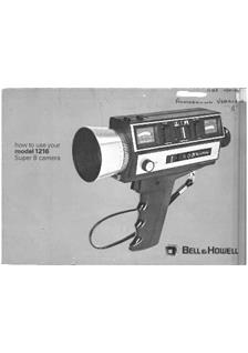 Bell and Howell Filmosound 8 Series manual. Camera Instructions.